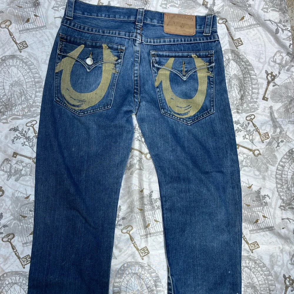 True Religion Blue Relaxed Jeans